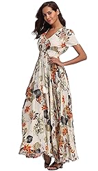 VintageClothing Women's Floral Maxi Dresses Boho