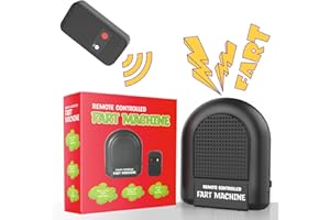 BIOTTRO Fart Machine with Remote, Remote Controlled Fart Machine with Different Realistic Sounds Portable Farting Machine Toy Pranks Jokes Gag Gift for Kids Adults Pocket Size