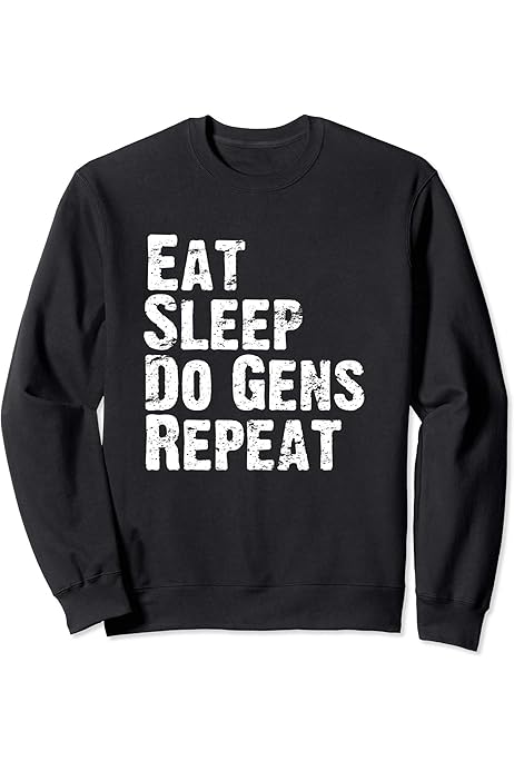 Amazon.com: Eat Sleep Do Gens Repeat DBD Survivor Main Pullover 