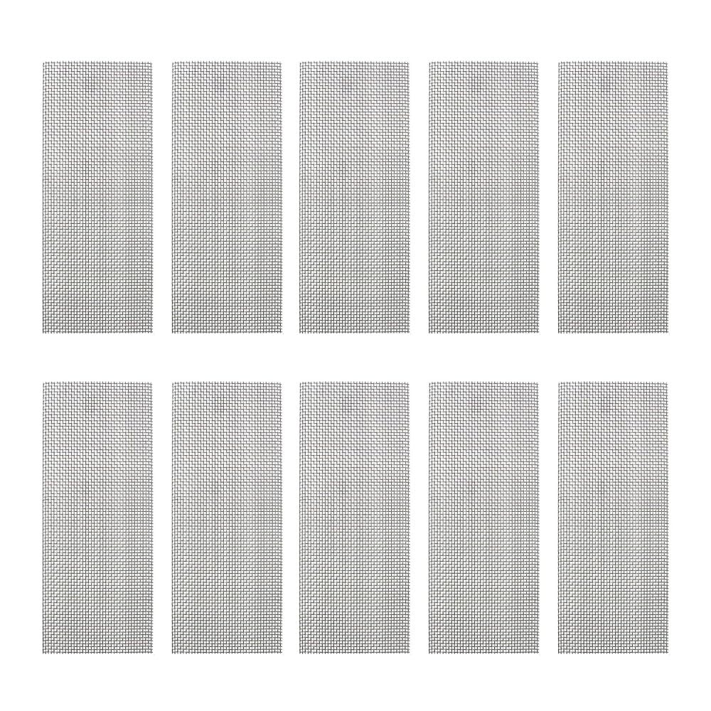 10PCS Aquarium Fish Tank Wire Mesh Pad Moss Net, Stainless Steel Decorative Aquatic Wire Mesh Pad Moss Net for Aquarium Fish Tank