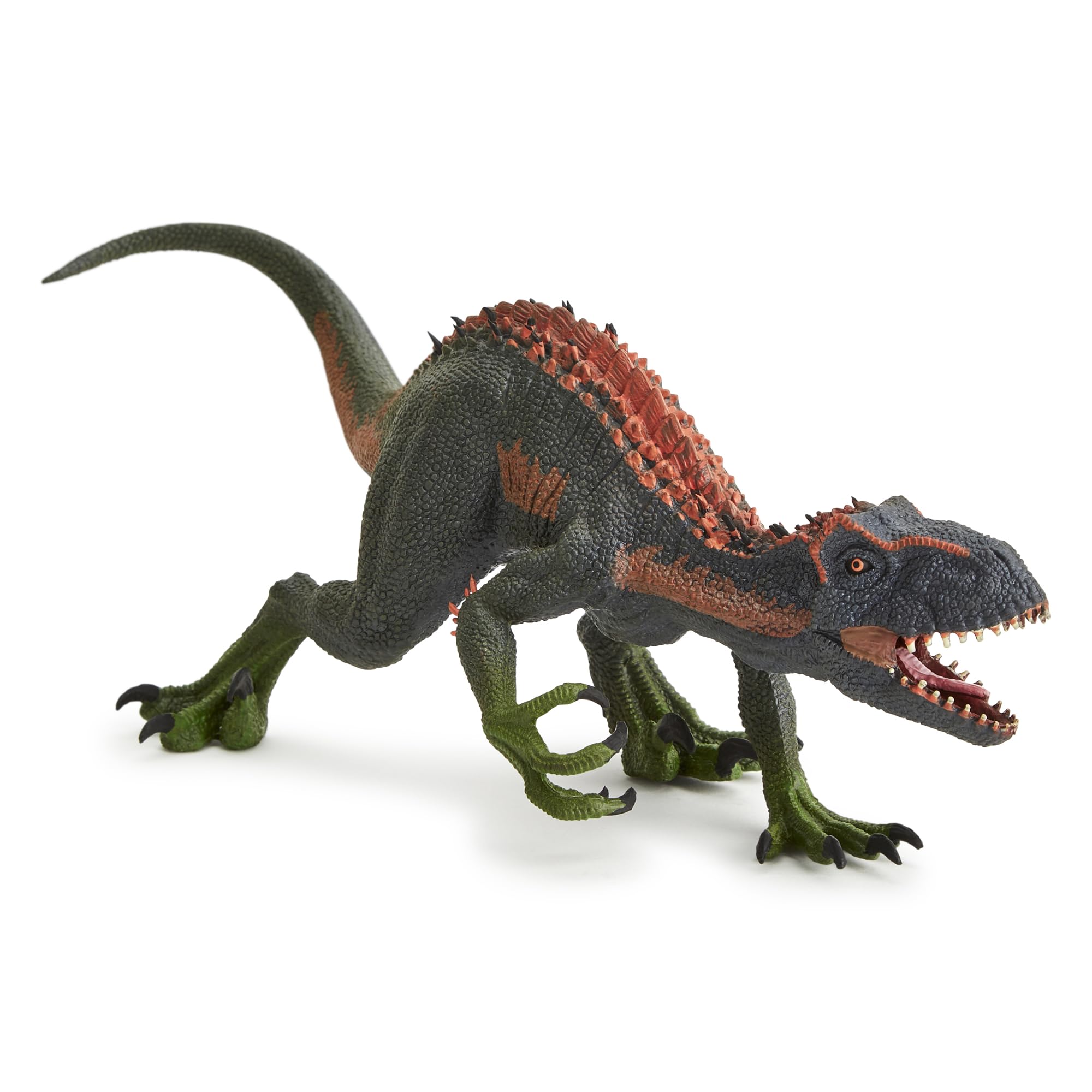 Zappi Co Childrens Indoraptor Green Dinosaur Figure Toy (25.5cm Length) Realistic Detailed Dino Collection for Kids - Action Figures for Playtime Fun & Learning