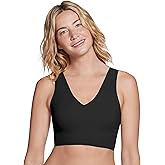 True Everybody by True & Co Womens Wide Strap Plunge Bralette