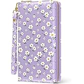 Aiawoxc Womens Wallet, RFID Wristlet Wallets for Women, Ladies Clutch Purses, Large Travel Card Holder with Phone Holder | RFID, for Women, Large, Travel, Card Holder, with Phone Holder