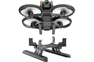 Craznick Avata 2 Landing Gear - Foldable Quick Release Extended Legs Protector Kit for DJI Avata 2 Drone Accessories