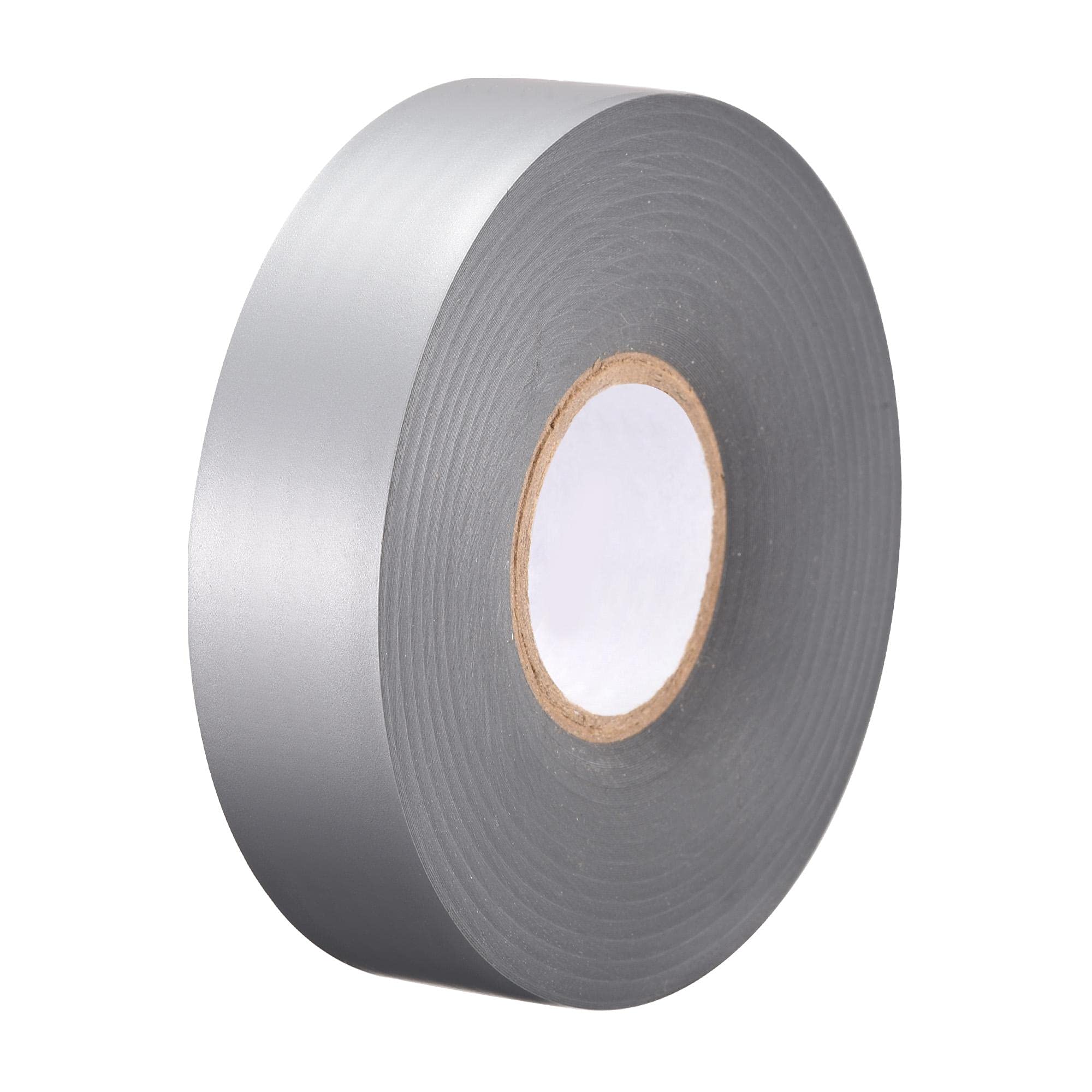 sourcing map Insulating Tape 30mm Width 26M Long 0.26mm Thick PVC Electrical Tape Grey