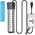 Cadrim 2000W Immersion Water Heater - Constant Temperature Electric Submersible Model With Stainless Steel Guard Cover and Bu
