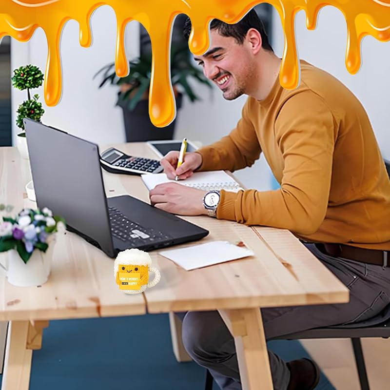 Bier Geschenk Bierkrug Design Emotional Support Weich Niedlich