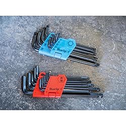 BlueSpot Tools 15303 13PCE Long Arm Metric Ball End