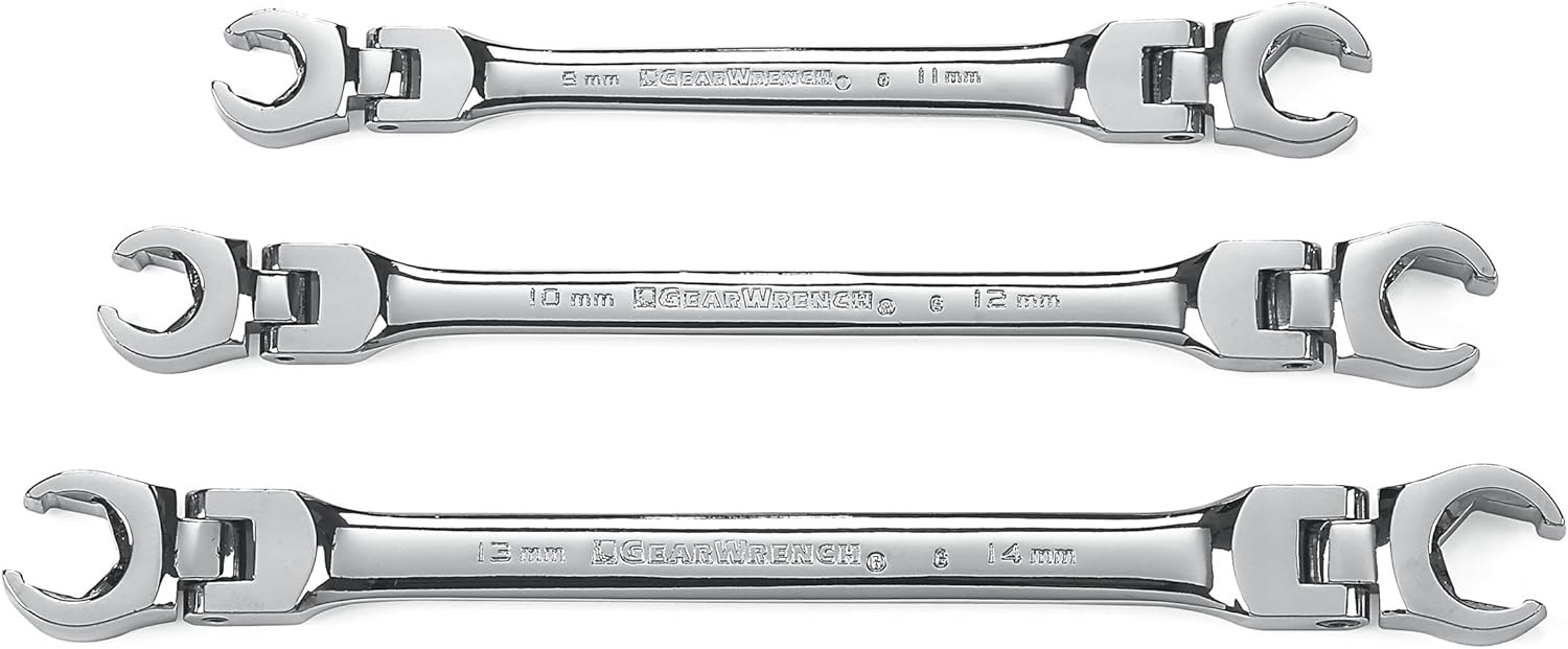 GEARWRENCH Flex Flare Nut Wrench Set