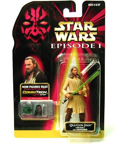 Amazon.com: Star Wars Episode II Attack of The Clones Figure: Qui