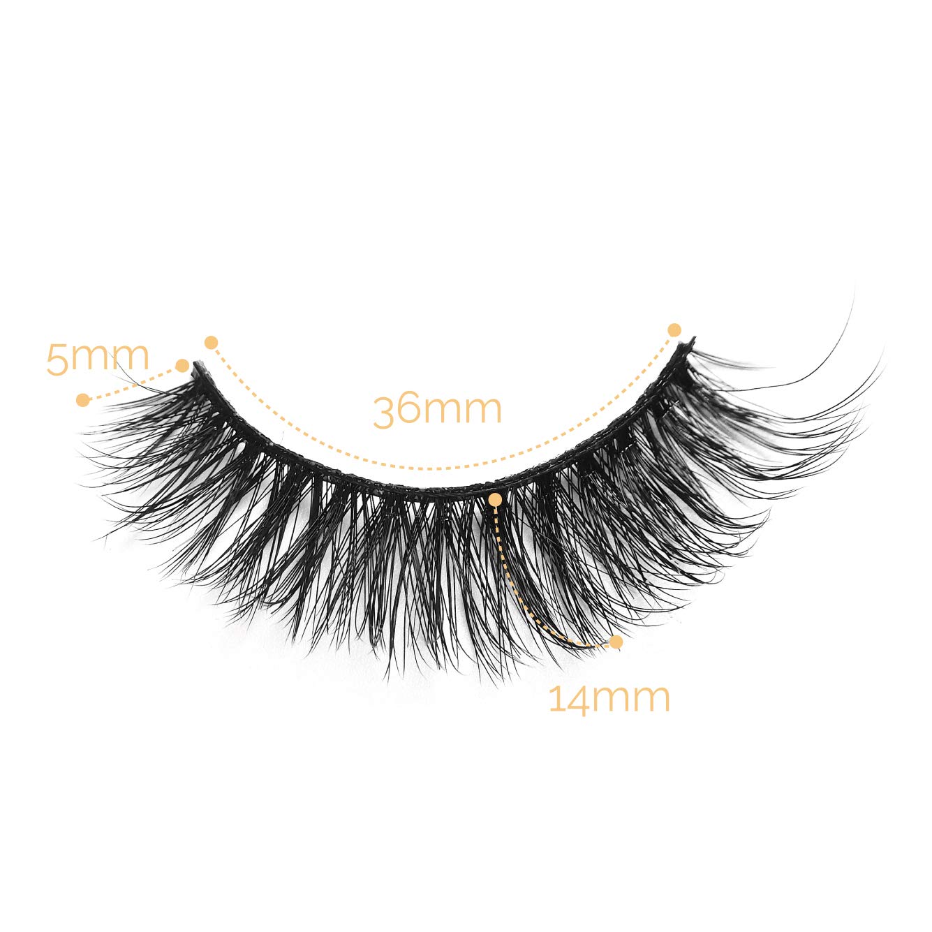 BEPHOLAN 3 Pairs False Eyelashes Synthetic Fiber Material| 3D Mink Lashes| Cat Eyes Look| Reusable| 100% Handmade & Cruelty-Free| XMZ24 : Beauty