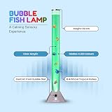 Straame 90cm Bubble Fish Lamp Colour Changing LED Floor Lamp view 2