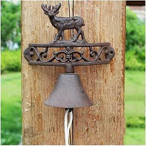 Cast Iron Door Bell Cast Iron Bell Welcome Entry Door Bell Antique