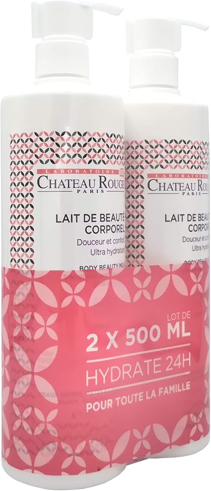 Chateau Rouge Lait De Beaute Eclaircissant Visage Et Corps Lot De 2 X 400ml Amazon Co Uk Health Personal Care