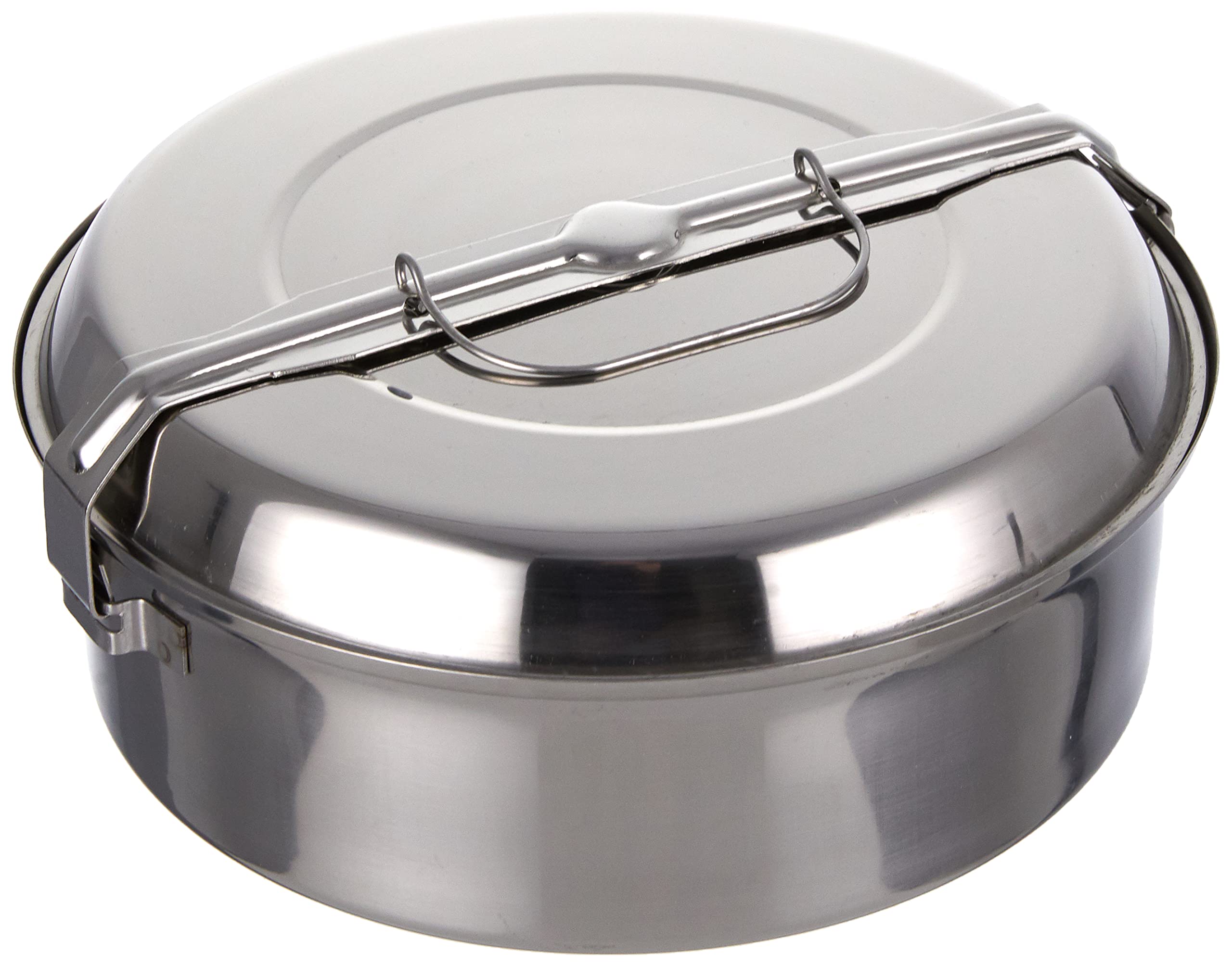 Ilsa 5041 – Lunch Box Stainless Steel, Silver 20 cm metallic silver