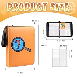 GOROMA Card Binder 9-Pockets, 900 Pockets Card