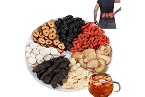 VJPPII Kidney Tea Formula Ginseng Six Treasure Tea,Ginseng,Goji Berries,Black Mulberries,Maca,Red Dates,Polygonatum Sibiricum,6 Organic Ingredients Blend Kidney Cleanse (20pc)