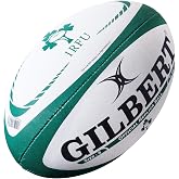Gilbert Ireland Rugby Ball, Green, Mini, 1 Pack