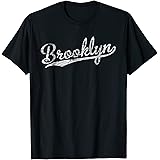 Cool Retro Vintage Brooklyn NY T-Shirt