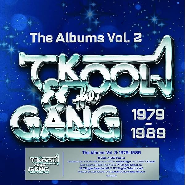 Kool & The Gang 9アルバムコレクション+1 LD Kool & the Gang - Albums Vol. 1 (1970-1978) - 13CD Boxset - Amazon