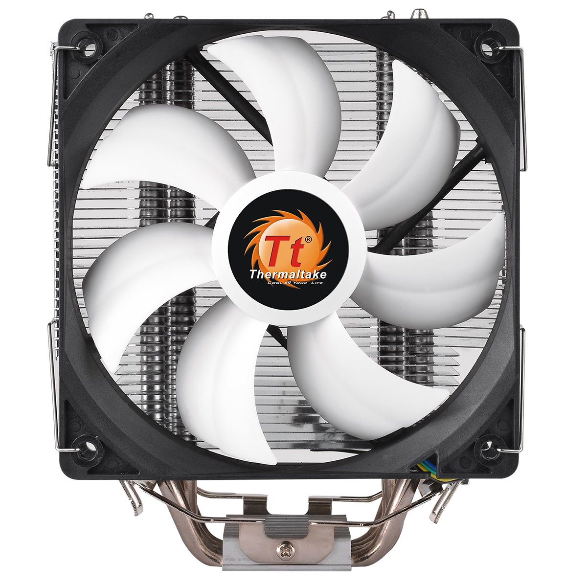 Thermaltake CL-P039-AL12BL-A Contac Silent 12 CPU Cooler - Black