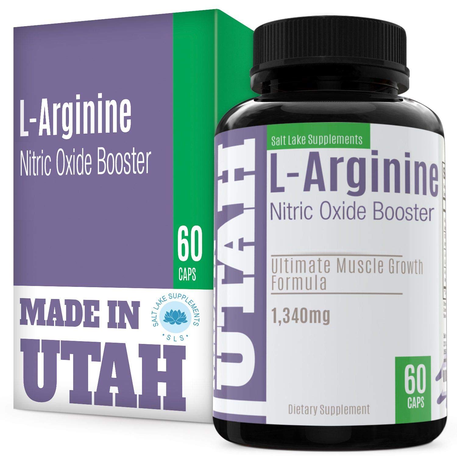 LArginine Nitric Oxide Booster, Best Muscle Growth Formula with