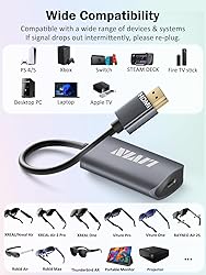 HDMI to USB C Adapter (4K@60Hz) Portable