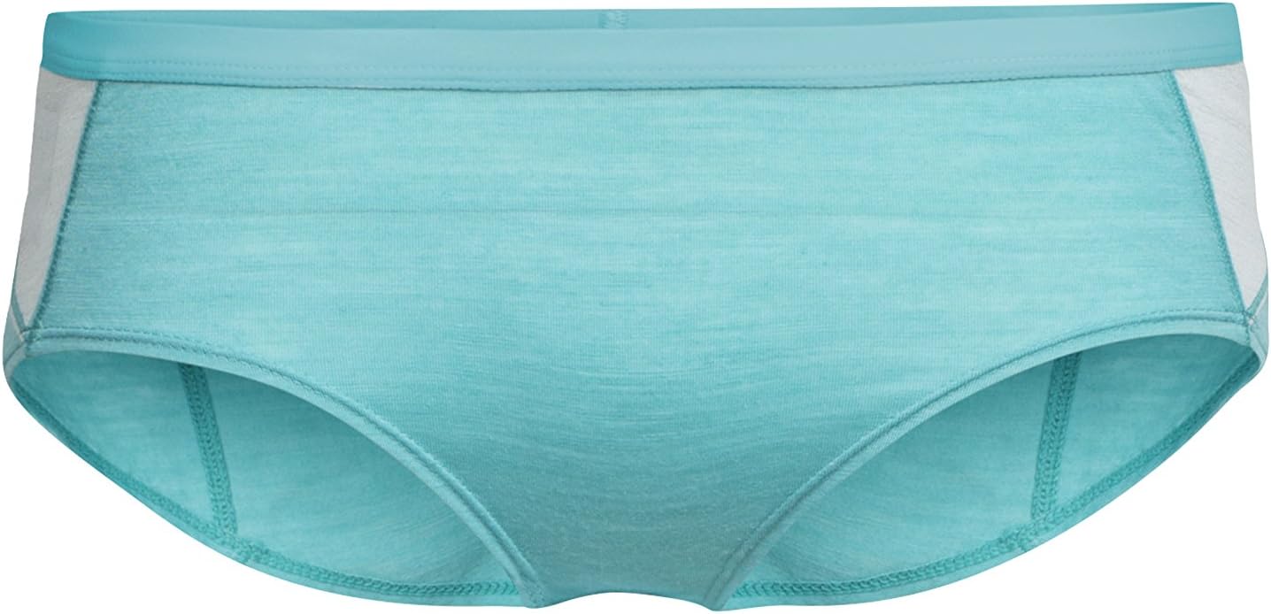 Icebreaker Merino Women's Meld Zone Hipkini Underwear, Wicks Moisture, Odor Resistant, Breathable