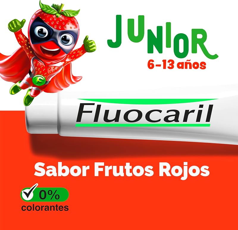 Junior Gel Frutos Rojos 75 Ml