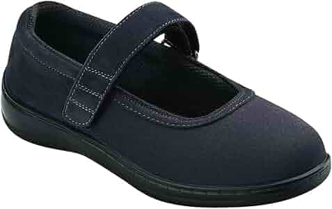 orthofeet springfield women's stretchable & washable mary jane