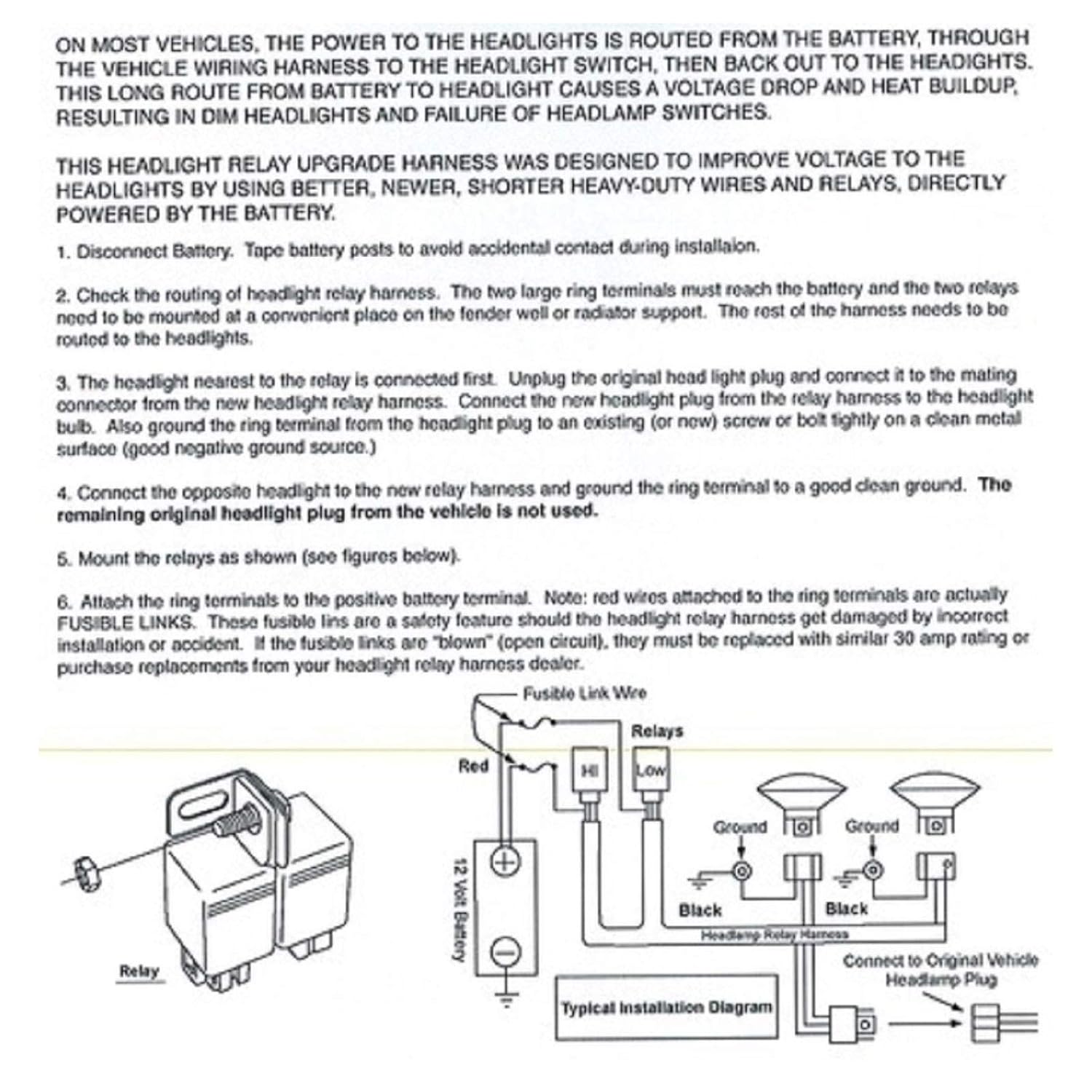 H4 Headlight Wiring Diagram - Database - Wiring Collection