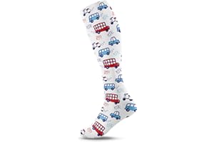 CybGene Kids Soccer Socks, Football Socks for Youth Boys Girls - For Age 4-12 Children