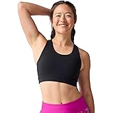 Brooks Women's Luxe Pocket Bra, Supportive Sports Bra with Pocket for Training, Workouts & Running