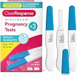 SOL 3pk Clear Midstream Pregnancy Test Kit - 99% Accurate Results view 1