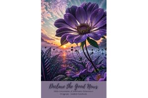 Declare the Good News 2024 Convention Of Jehovah's Witnesses: Program Guided JW Notebook for Regional Convention Of Jehovahs Witnesses and JW Gifts 6x9