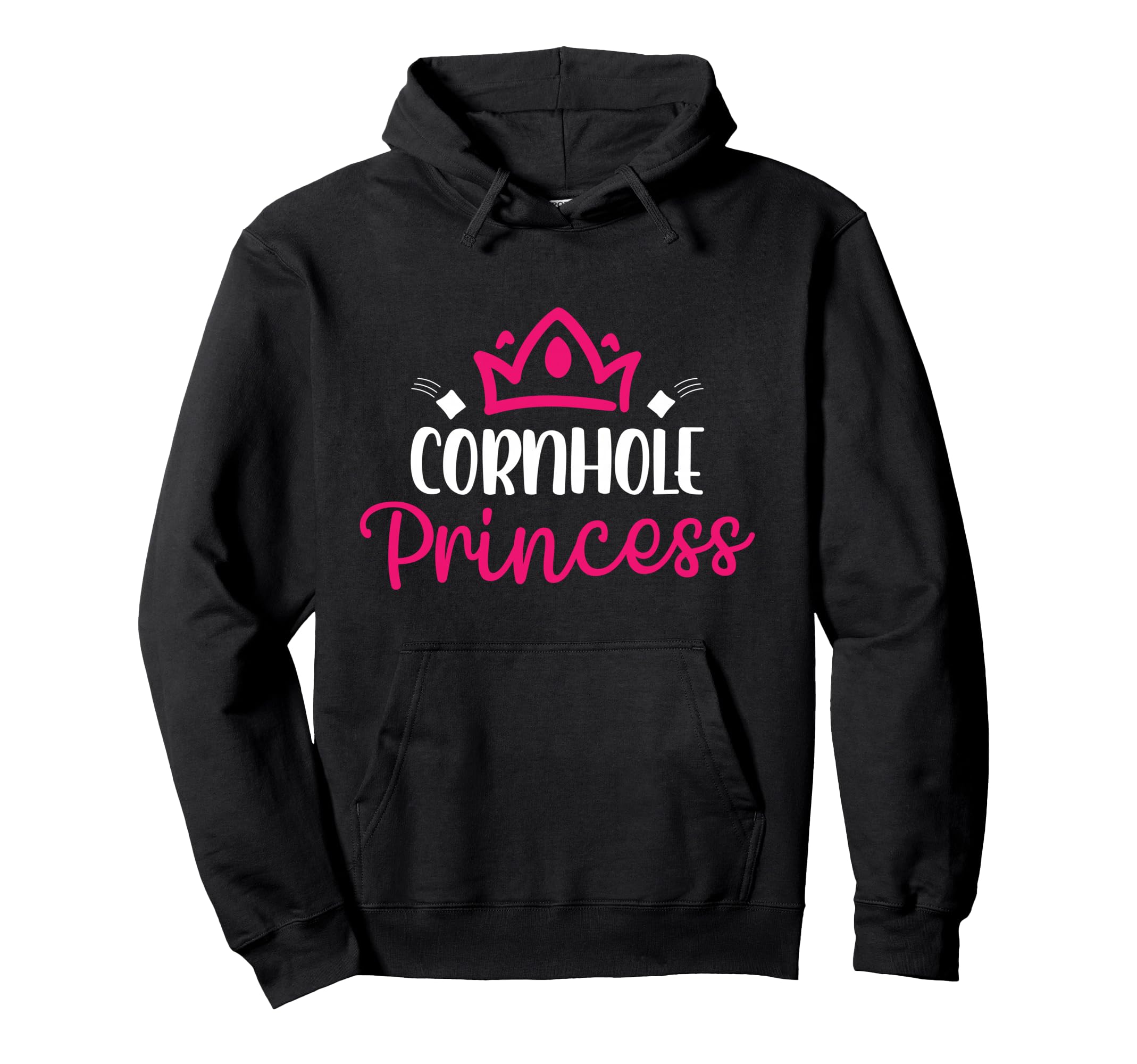 Cornhole Princess Pullover Hoodie