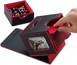 Mage Tech Commander Deck Box MTG Patented Black/Red 100 Double-Sleeved Cards view 7