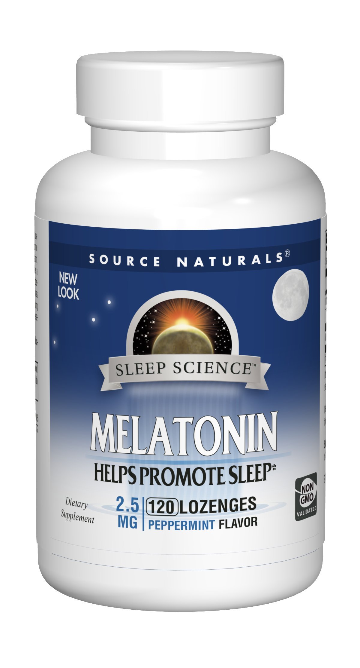 Source Naturals Sleep Science Melatonin 5mg Peppermint