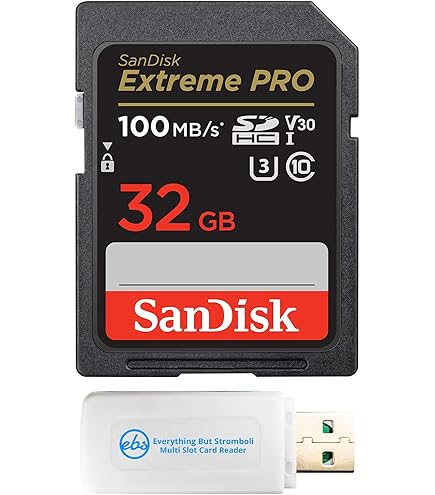 Amazon.com: SanDisk 32GB Extreme Pro SDHC UHS-I Card Works with