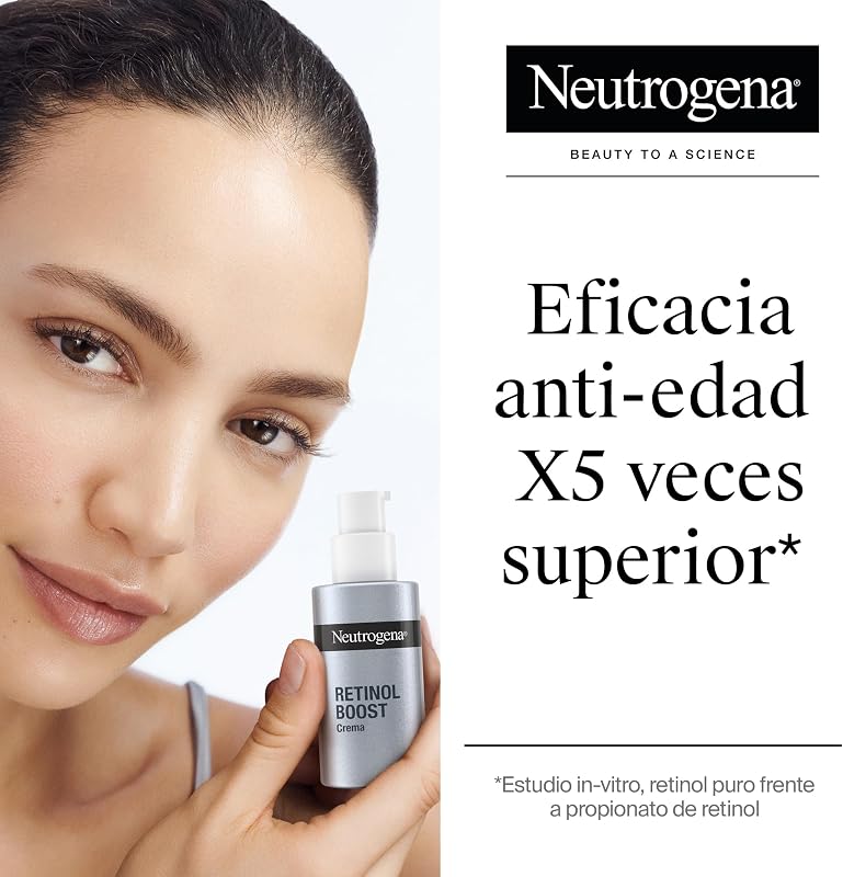 Retinol Boost Crema Antiedad, Sin Perfume, 50 ml