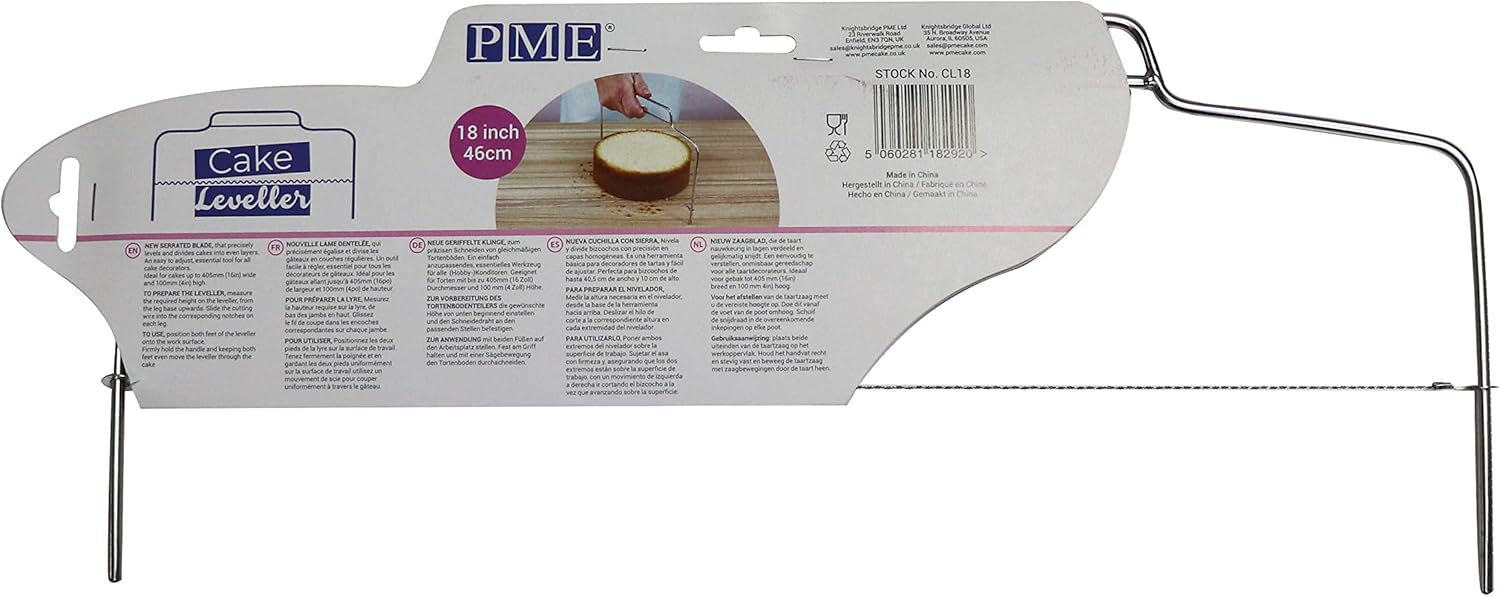 Pme Cl18 Lyre A Genoise Acier Inoxydable Argent 10 X 3 X 50 Cm Amazon Fr Cuisine Maison