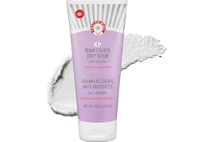 First Aid Beauty - KP Bump Eraser Body Scrub with 10% AHA, Keratosis Pilaris Skin Exfoliater with Glycolic and Lactic acids, 