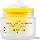 Beekman 1802 Milk RX Advanced Better Aging Face Cream, 1.69 fl oz | Collagen Moisturizer, 4x Retinol Alternative with Goat Milk Exosomes &amp; Polypeptide, Firming Cream