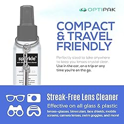 OPTIPAK Sparkle Anti-Reflective Safe Lens Cleaner