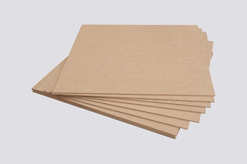 TABLAS MDF 3 mm GROSOR 30X30 cm 20 Piezas Handmade