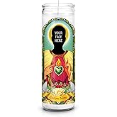 Saint Selfie: Custom Prayer Candle, Father's Day Gift, Funny Unique Gift, Catholic, Unscented, 7 Day