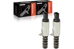 A-Premium 2-PC Engine Variable Valve Timing (VVT) Solenoid Compatible with Volkswagen Jetta, Passat, Golf, Beetle, Touareg, R