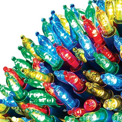 The Christmas Workshop 75280 200 Multicoloured LED Fairy Lights 22.9m