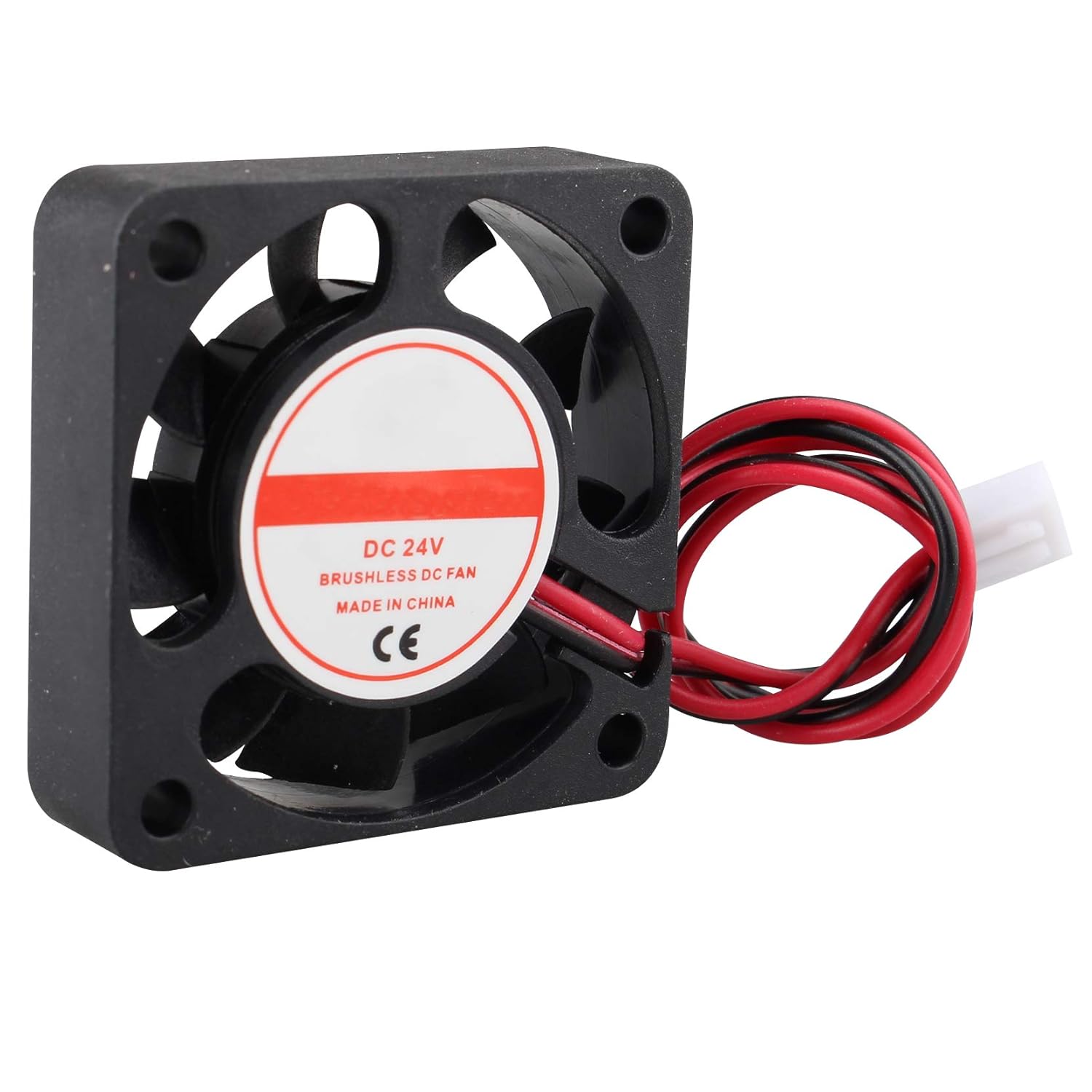 Jopto 3D Printer Fan DC 24V Cooling Fan 2 Pin 4010 40 x 40 x 10mm Compatible with3D Printer Extruder Makerbot and DC 24V Hydraulic Turbo Cooling Brushless Fan Compatible with Ender 3 3D Printer - Image 5