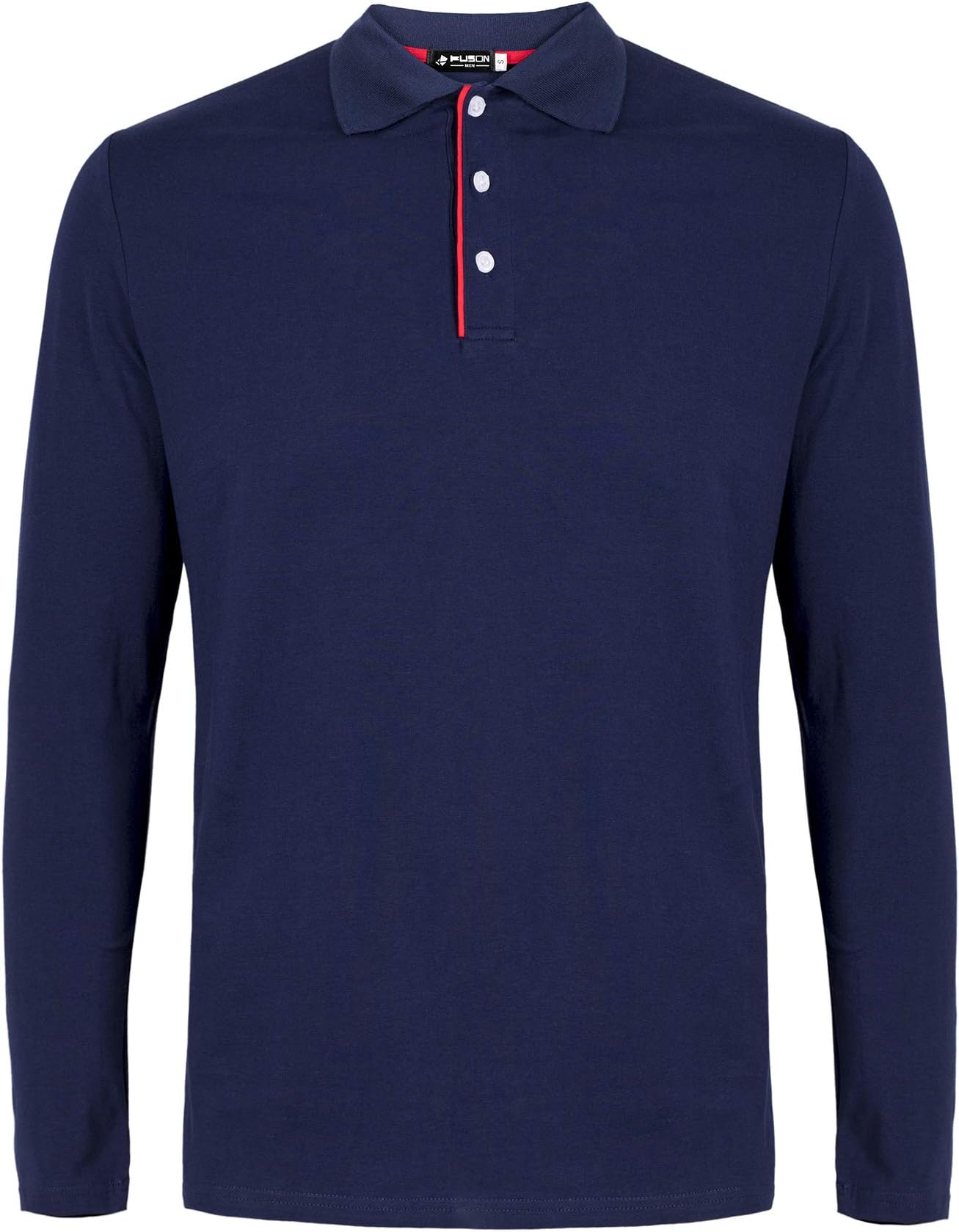 Musen Men White Polo Shirts Cotton Classic Fit Short Sleeve Sport T-Shirt Casual Polos